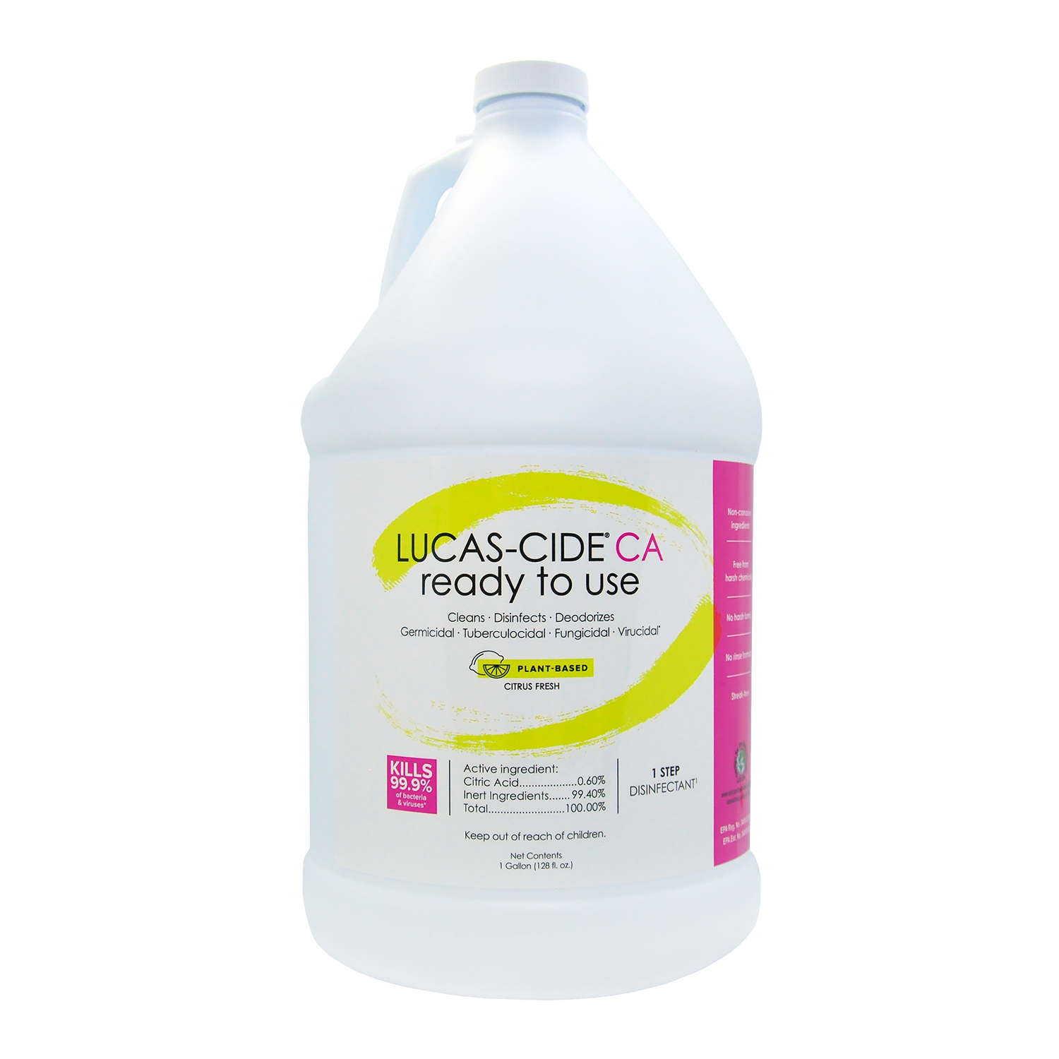LUCAS-CIDE CA – Ready To Use Hospital Grade Disinfectant